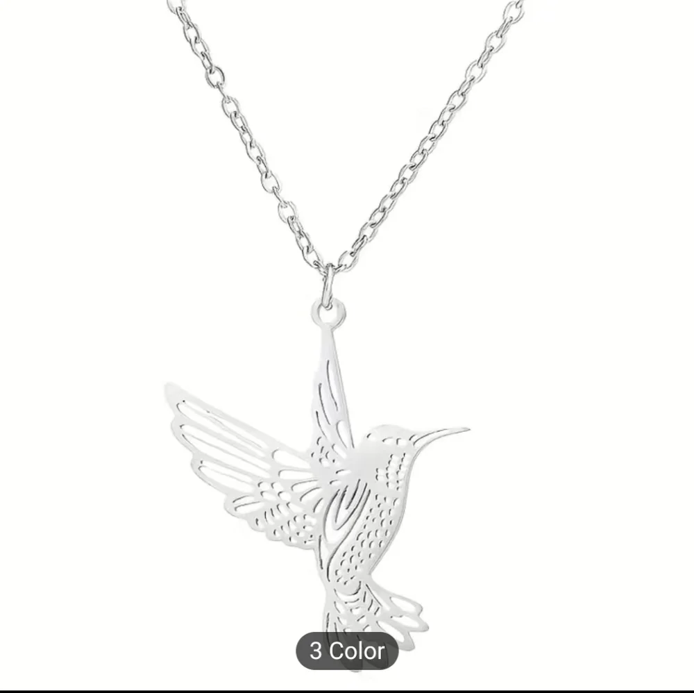 1 Piece Bird Necklace New Stainless Steel Simple Popular Small Animal All Access